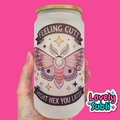 Feeling Cute, Might Hex You Later - 18oz Libby Glass Cup