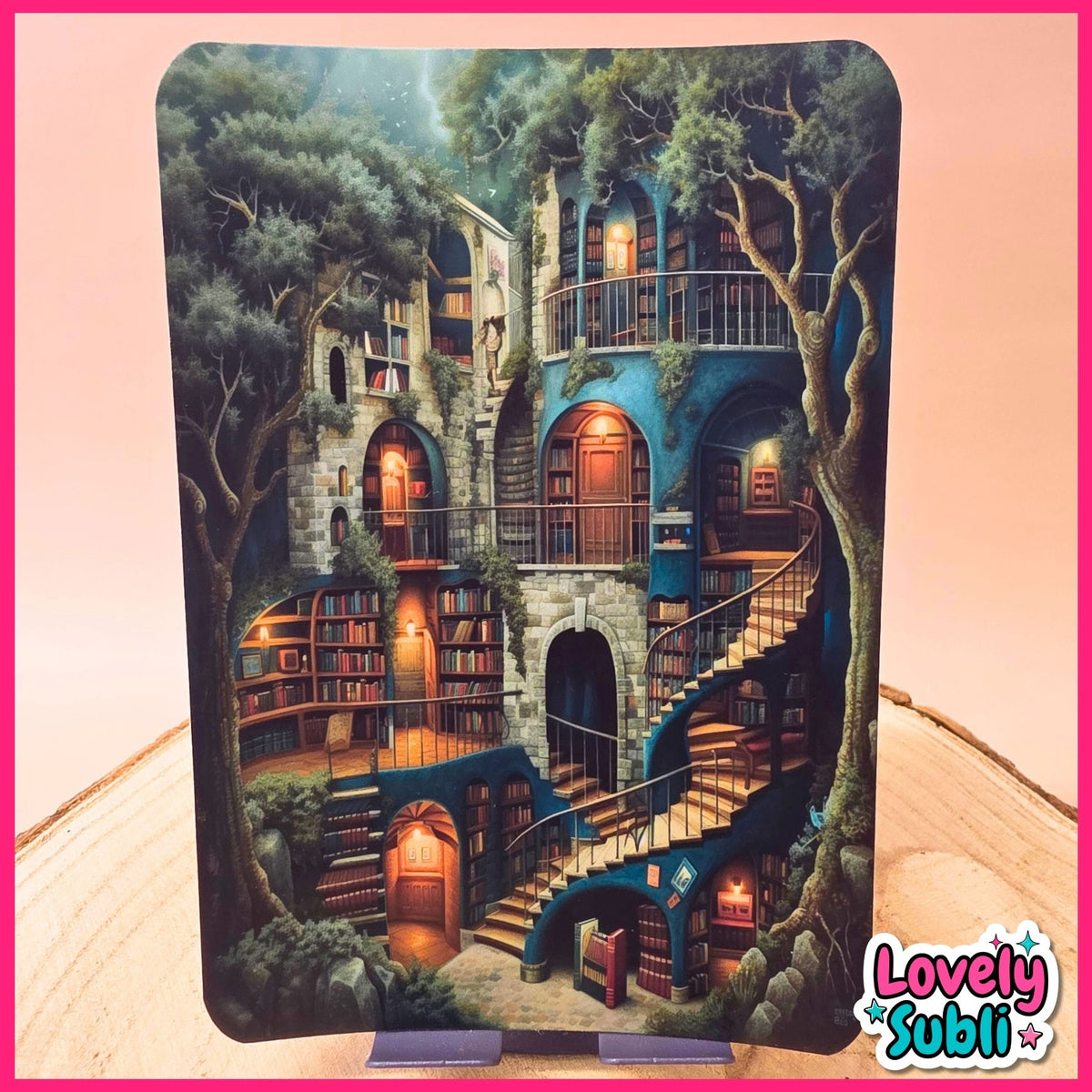 Enchanted Library - Kindle Insert